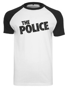 MERCHCODE The Police Logo Raglan Tee