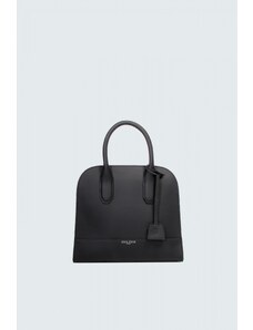 Emblemm Tone Bag Smooth Leather Black/Silver