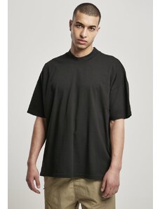 URBAN CLASSICS Oversized Mock Neck Tee - black