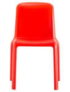 Pedrali Dětská červená plastová židle Snow 303