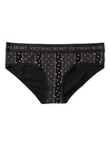 Victorias secret klasické kalhotky Hipster Hiphugger 4109-P6Y černé