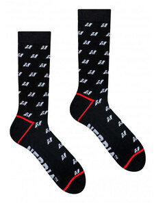 Nebbia N-Pattern vysoké ponožky 104