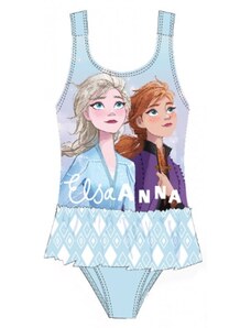 Setino Dívčí jednodílné plavky Ledové království FROZEN | Elsa a Anna - zelené