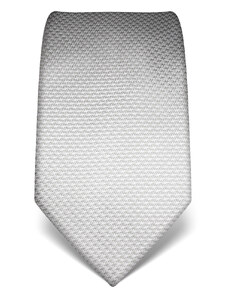 Šedá kravata Vincenzo Boretti 21989 - kohoutí stopa
