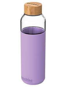 Skleněná lahev na vodu Flow, 660ml, Quokka, lilac