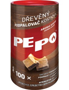 PE-PO podpalovač dřevěné kostičky 100 ks