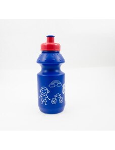 Bimbobike cyklo lahev dětská plastová modrá 350 ml