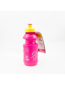 Bimbobike cyklo lahev dětská plastová růžová 350 ml