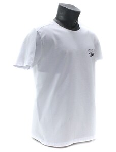 Bílé pánské tričko s kulatým výstřihem Ashton, Velikost L