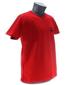 Červené pánské tričko s kulatým výstřihem Ashton, Velikost L