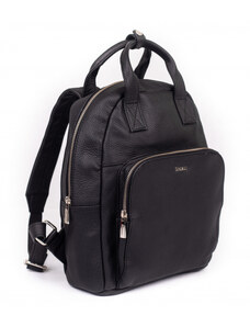 Dámský batoh kožený SEGALI 9026 černý