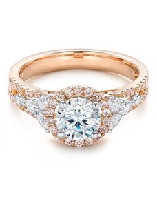 Emporial pozlacený prsten Elegance 14k růžové zlato MA-R0423