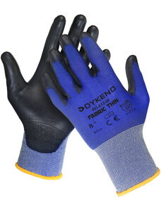 DYKENO Fabric Thin ultra tenké nylonové rukavice máčené 50 párů
