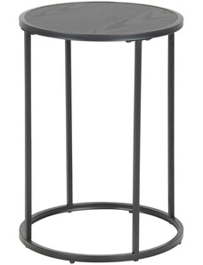 Scandi Jasanový kulatý odkládací stolek Darila 55 cm