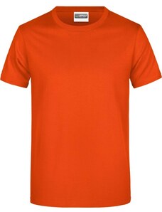 Tričko James & Nicholson 0790 pánské krátký rukáv oranžová