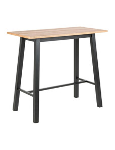 Scandi Přírodní dubový barový stůl Rachel 117x58 cm
