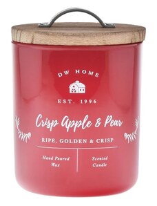 DW HOME vonná svíčka ve skle Crisp Apple & Pear, střední