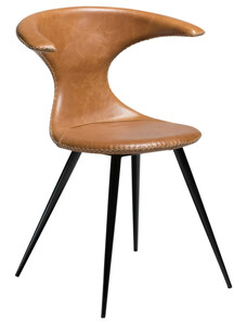 ​​​​​Dan-Form Hnědá kožená jídelní židle DAN-FORM Flair