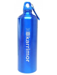 Karrimor Durable Aluminium Water Bottle 1L Blue
