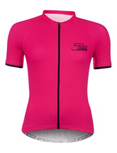 Dámský cyklistický dres FORCE CHARM LADY růžový