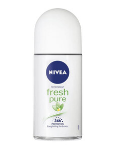 Nivea Kuličkový deodorant Pure & Natural Jasmín (Deodorant Roll-On) 50 ml