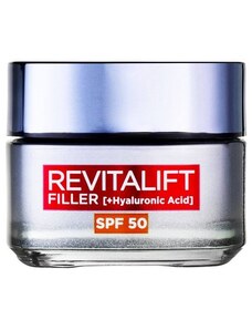 L´Oréal Paris Denní krém proti stárnutí pleti SPF 50 Revitalift Filler (Anti-Ageing Cream) 50 ml
