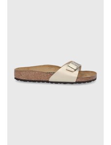 Pantofle Birkenstock Madrid dámské, zlatá barva, 1016107-Gold