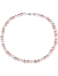 JwL Luxury Pearls Multibarevný náhrdelník z pravých perel JL0568