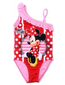 Setino Dívčí jednodílné plavky Minnie Mouse - Disney - sv. růžové