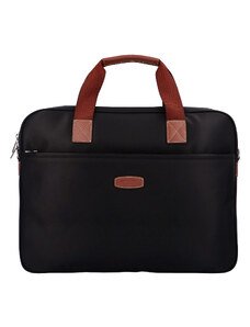 Luxusní taška na notebook černá - Hexagona 171176 černá