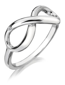 Stříbrný prsten Hot Diamonds Infinity 60 mmStříbrný prsten Hot Diamonds Infinity
