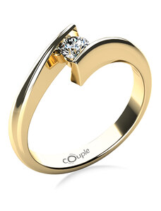 Couple Luxur Zlatý dámský prsten Viky 6814069 Velikost prstenu: 53
