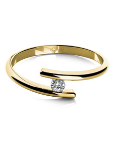Couple Zlatý dámský prsten Colet 6810649 Velikost prstenu: 56