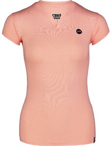 Nordblanc Oranžové dámské bavlněné tričko CUTOUT