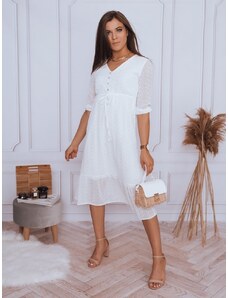 Bílé, krajkové šaty | 990 kousků - GLAMI.cz