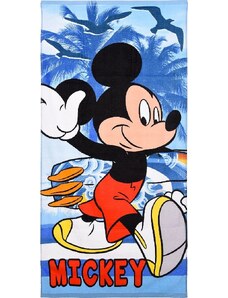 DISNEY MODRÁ PLÁŽOVÁ OSUŠKA MICKEY MOUSE