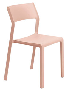Nardi Lososově růžová plastová zahradní židle Trill