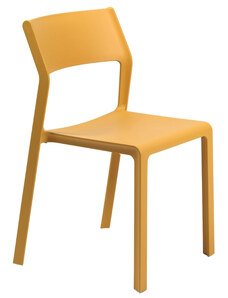 Nardi Hořčicově žlutá plastová zahradní židle Trill