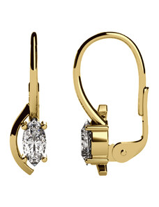 Couple Luxur Zlaté dámské náušnice Stella 6830220-0-0-1