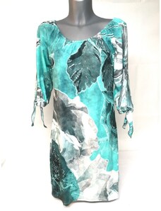 Scharf Dámské letní šaty volné tyrkysové