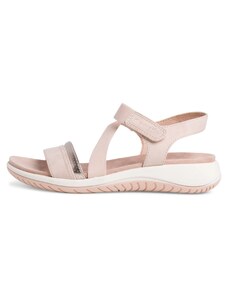 Pohodlné růžové sandály Tamaris 28389