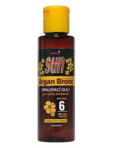 Vivaco Sun opalovací olej s Bio-arganovým olejem SPF6 100 ml