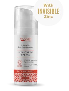 WoodenSpoon WOODEN SPOON Opalovací mléko na obličej a tělo SPF 35+ 50 ml