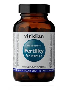 VIRIDIAN Fertility for Women 60 kapslí