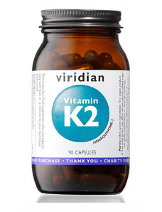 VIRIDIAN Vitamin K2 90 kapslí