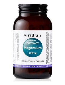 VIRIDIAN High Potency Magnesium 300mg 120 kapslí
