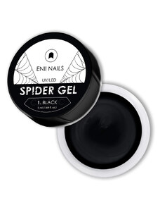 ENII NAILS Classic Spider Gel 1 Black 5 ml