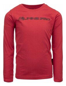 Alpine Pro Bermo Dětské triko dlouhý rukáv KTSS290 purpurový plamen 92-98
