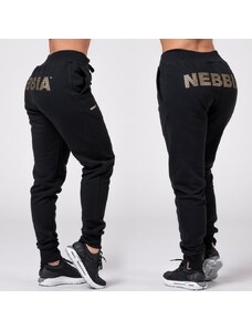 NEBBIA - Kalhoty Gold Classic 826 (black)