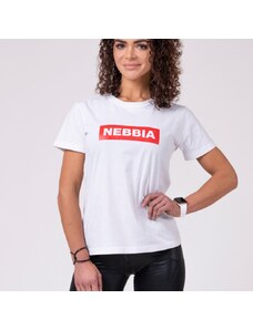NEBBIA - Tričko dámské BASIC 592 (white)